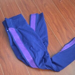 Fabletics Powerhold Leggings in Rich Purple